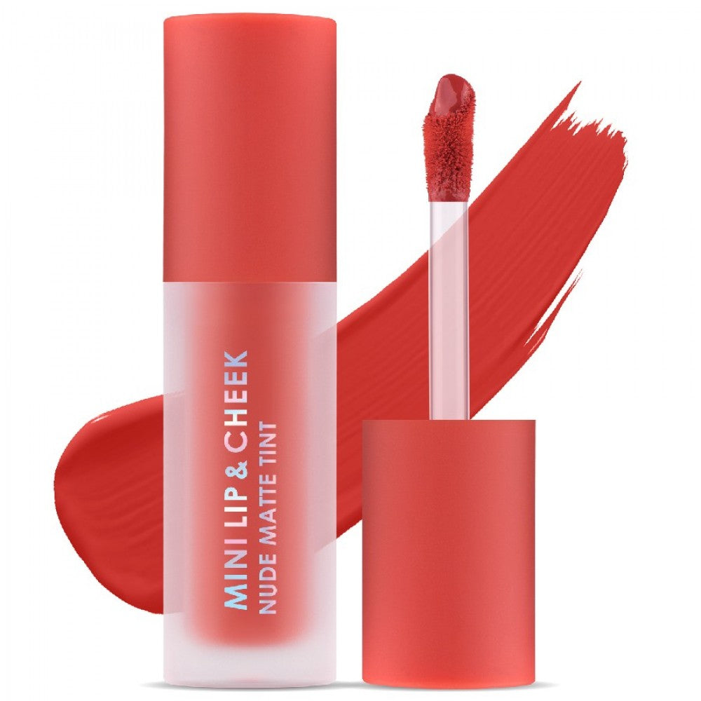 CATHY DOLL Mini Lip & Cheek Nude Matte Tint - Tinta para labios y mejillas